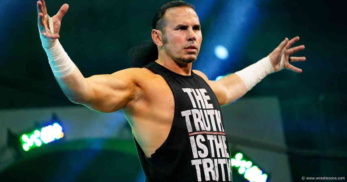 Matt Hardy Reveals Interesting Detail As To Why He Didn’t Re-sign With AEW, Says Discussions Are Ongoing