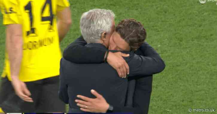 Jose Mourinho reveals what he told Borussia Dortmund manager after Champions League final defeat
