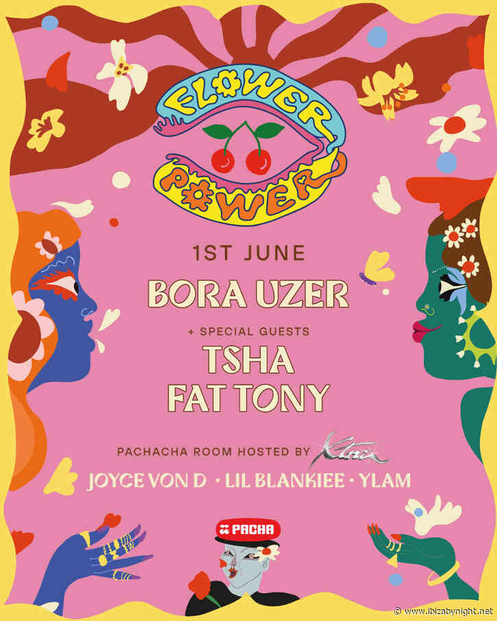 Tonight DJ Fat Tony will join Flower Power at Pacha Ibiza!