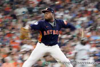 Valdez throws 7 strong innings, Alvarez homers twice in Astros’ 5-2 victory over Twins