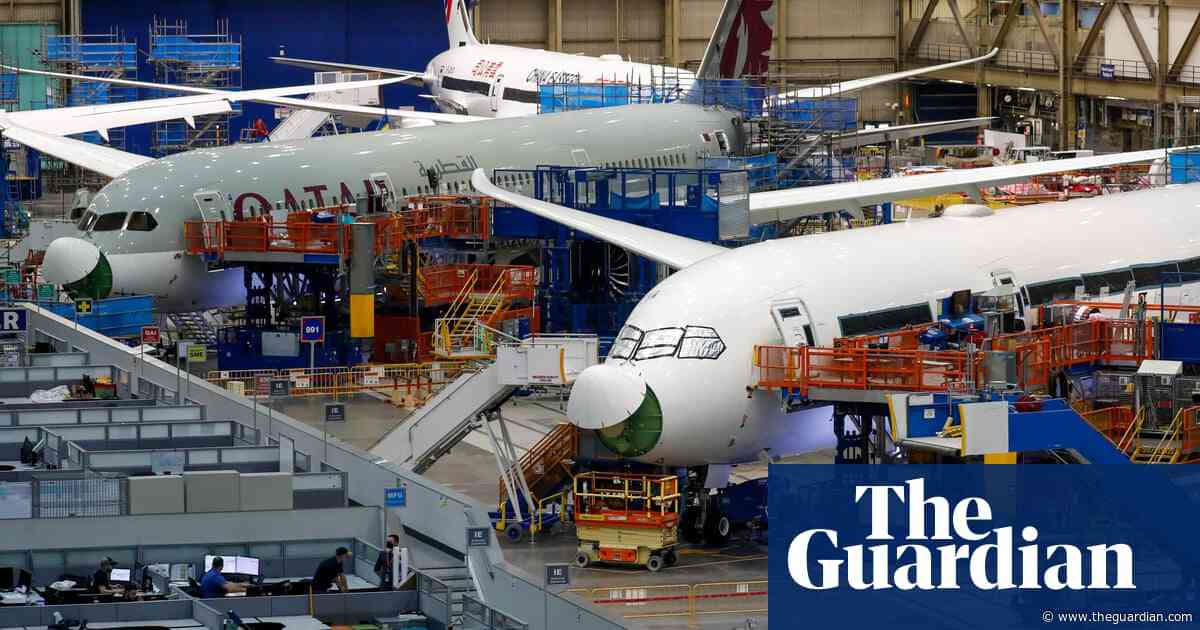 Boeing’s largest plant in ‘panic mode’ amid safety crisis, say workers and union officials