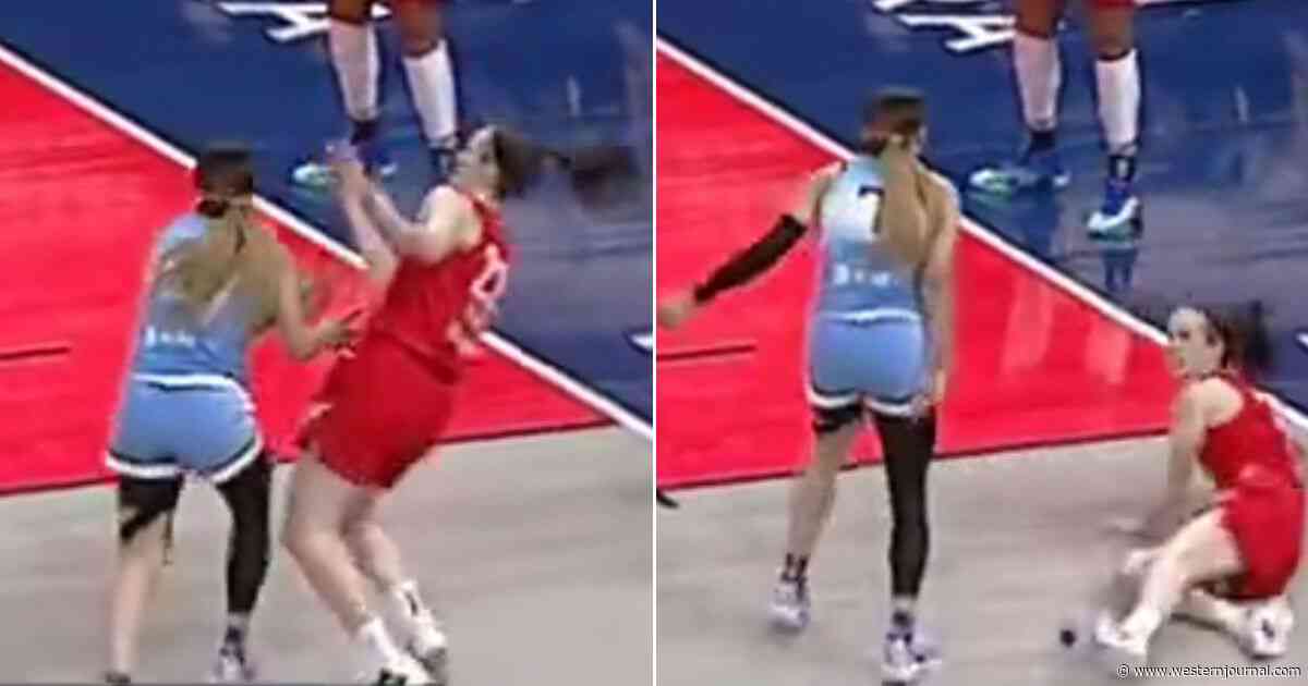 Watch: WNBA Player Rages, Won't Answer 'Caitlin Clark Questions' After Hitting Her with Cheap Shot