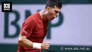 Kokkinakis battles out heartbreaking five-set epic against American star at French Open