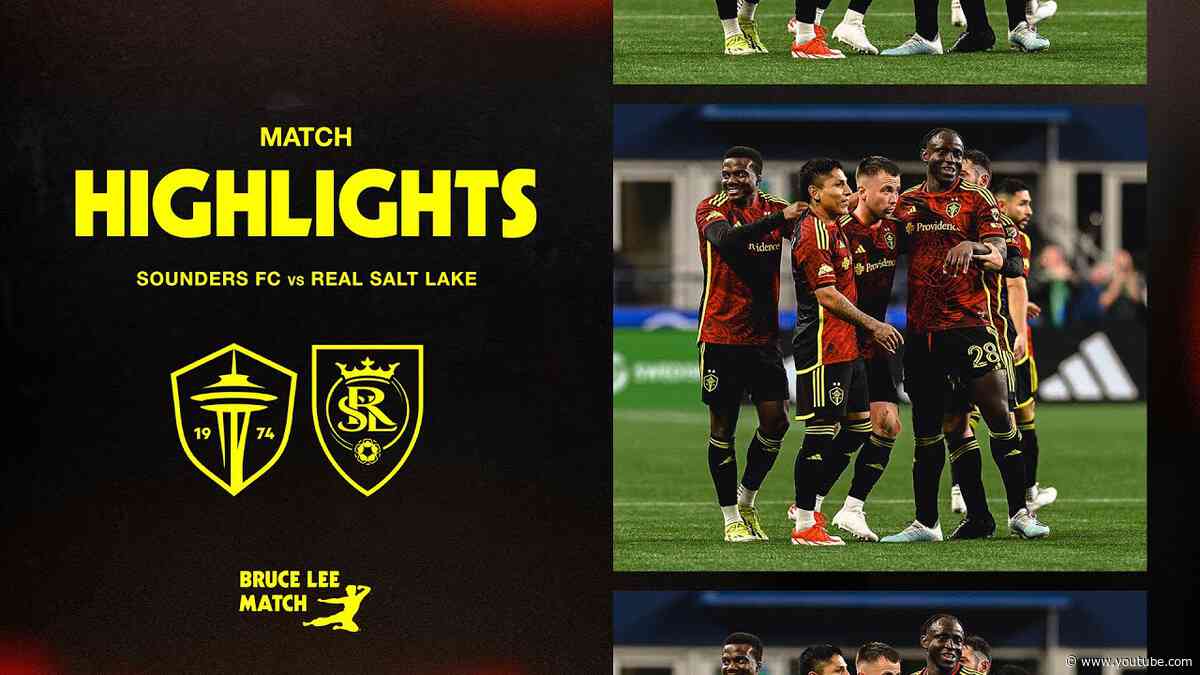 HIGHLIGHTS: Seattle Sounders FC vs. Real Salt Lake | May 29, 2024