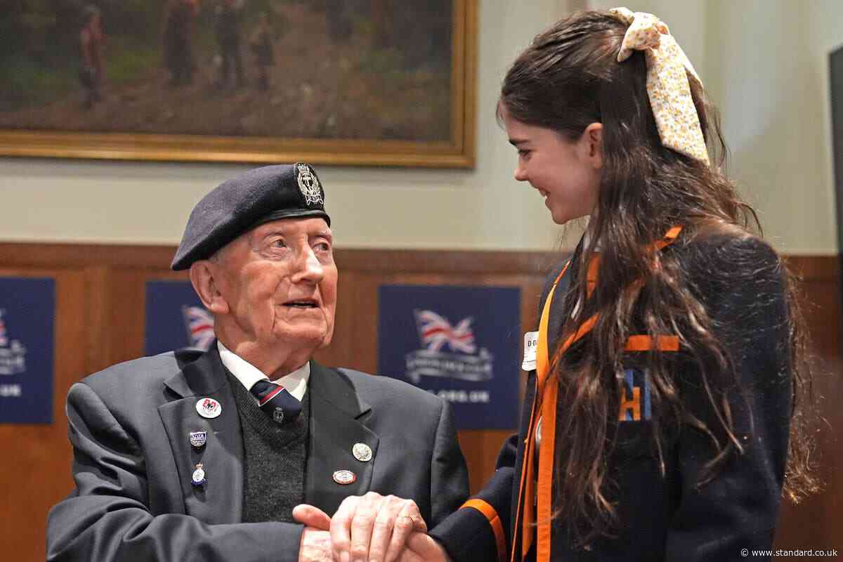Veteran recalls being thrown from ship in explosion weeks after D-Day