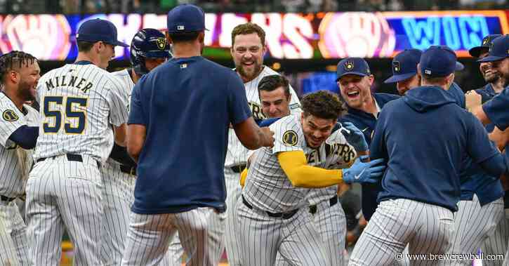 Adames the hero again as Brewers defeat White Sox in 10