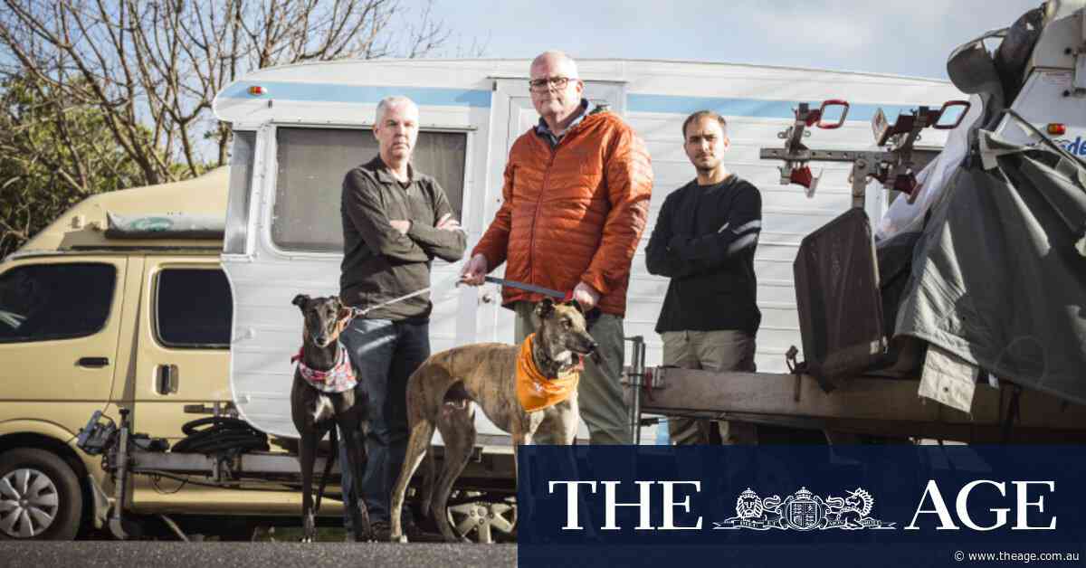 The graveyard for caravans creating parking pain for residents