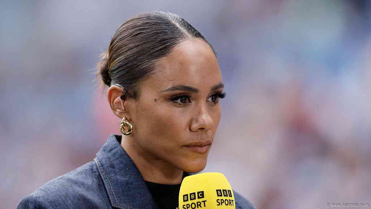 Alex Scott reveals she became dangerously close to becoming an alcoholic after traumatic childhood with domestic abuse