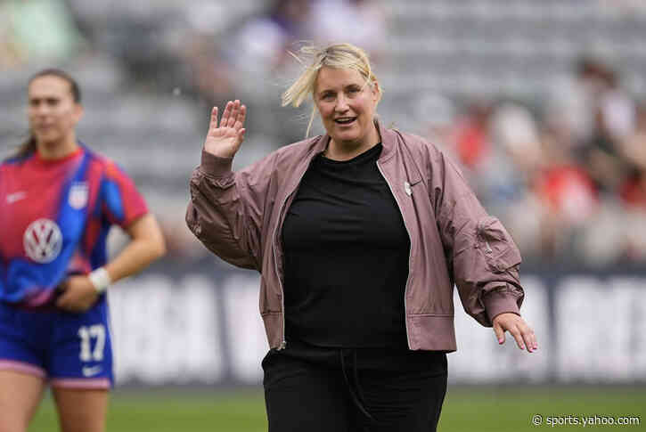 Coach Emma Hayes makes successful debut with US women's national team in 4-0 win over South Korea