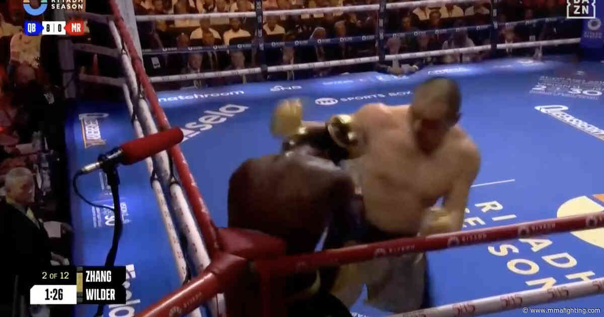 Deontay Wilder vs. Zhilei Zhang full fight video highlights