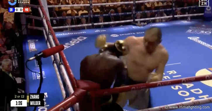 Deontay Wilder vs. Zhilei Zhang full fight video highlights