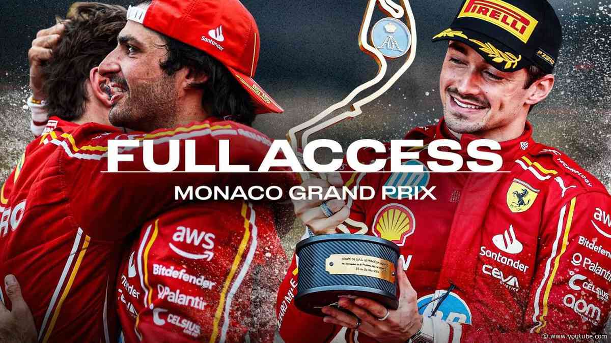 SF Full Access - 2024 Monaco Grand Prix | Charles Wins and Amazing Celebrations