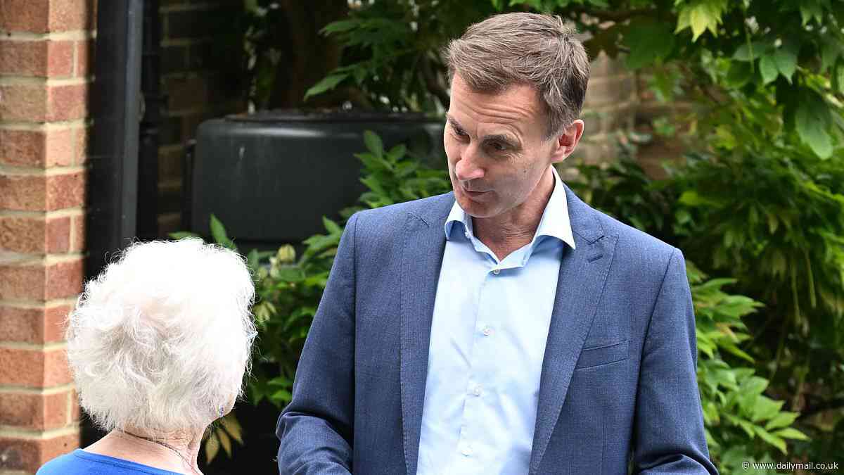 DAN HODGES: Voters are star-struck by Jeremy Hunt... but even that may not save him as he admits this is the 'toughest' campaign he's fought