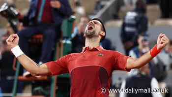 Novak Djokovic keeps French Open title defense alive after battling back to beat Lorenzo Musetti in record 3am finish at Roland Garros