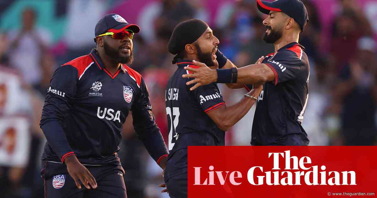 USA chasing 195 to beat Canada: T20 Cricket World Cup 2024 opener – live