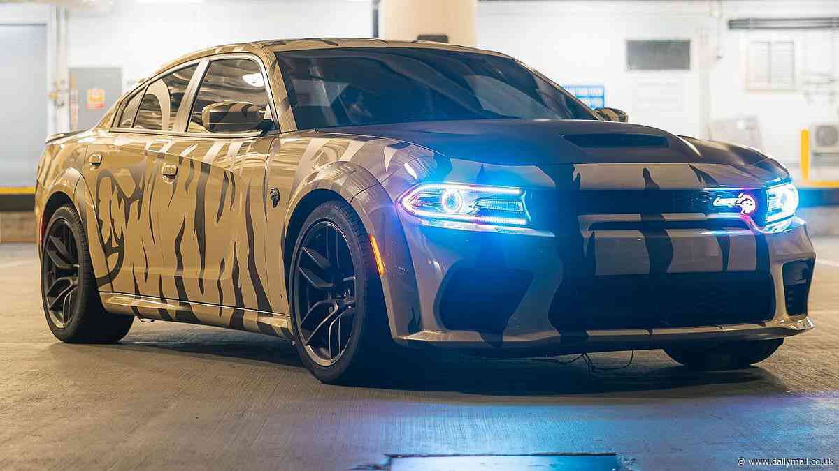 Influencer terrorizes Seattle residents by driving his noisy Dodge Hellcat through the city all night - but says people are only complaining because he's black