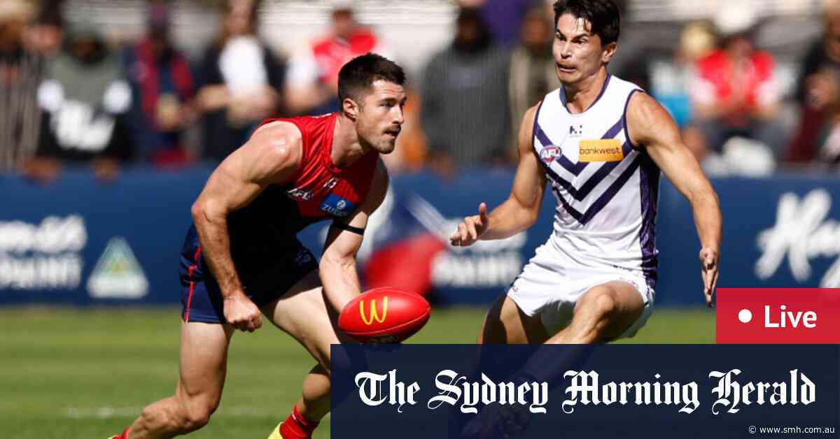 AFL 2024 round 12 LIVE updates: Dockers and Demons in early arm wrestle in Alice Springs