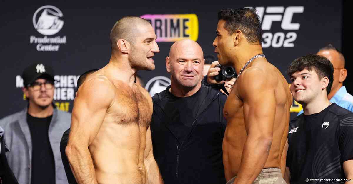 UFC 302 live blog: Sean Strickland vs. Paulo Costa
