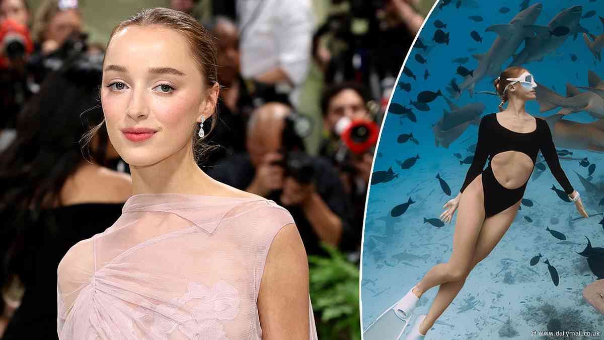 Bridgerton's Phoebe Dynevor tipped to star in $30million Australian shark thriller film - as British star confirms her engagement
