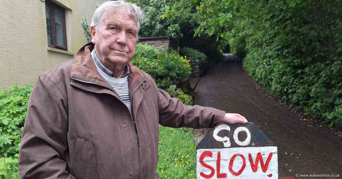 Man blocks council from installing national speed limit on his lane