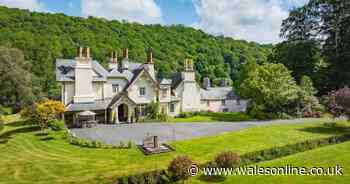 You'd never know this gothic mansion was hiding in an idyllic Welsh valley