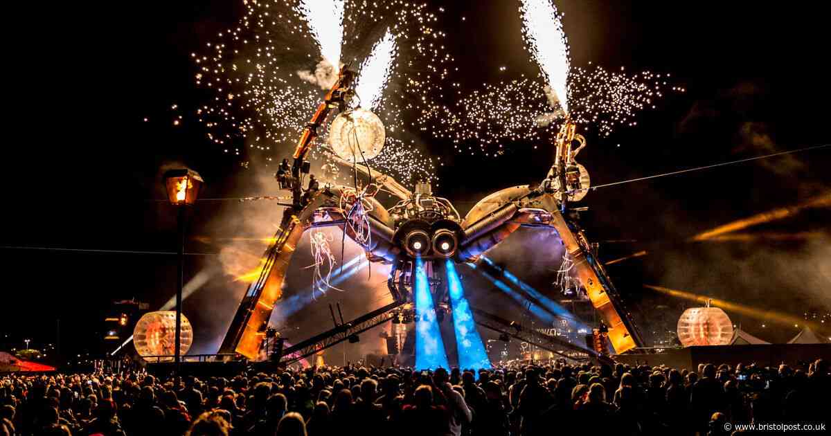 Glastonbury Festival: Bristol's Arcadia spider duo announce new creation