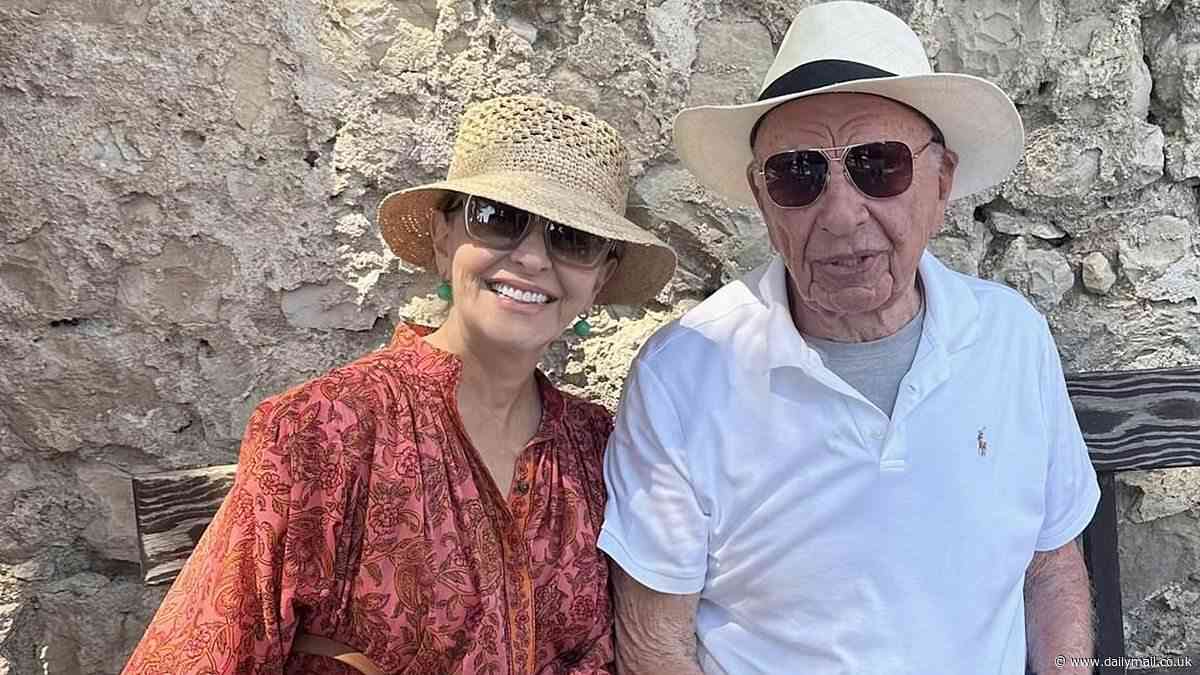 Glamorous guests including Robert Kraft arrive at Rupert Murdoch's Los Angeles vineyard as media mogul, 92, weds for fifth time to biologist Elena Zhukova, 67