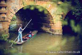 Camera club winner: Oxford punting on the River Cherwell