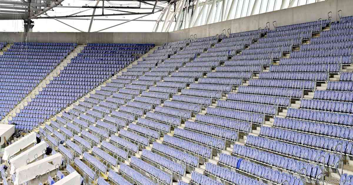 Everton new stadium wows visiting legends as new feature installed