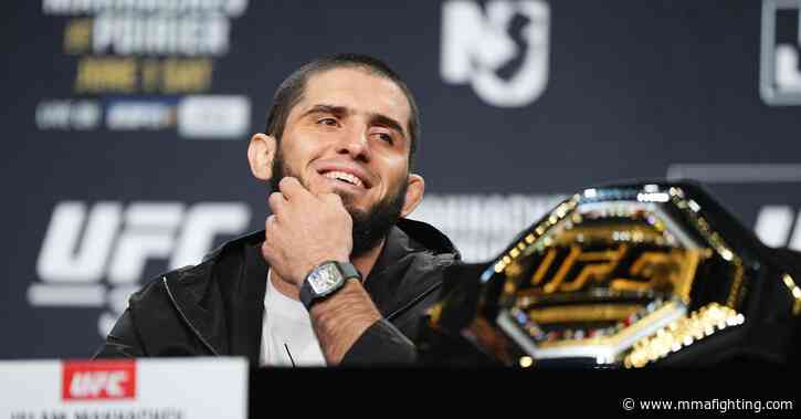 UFC 302 post-fight press conference video