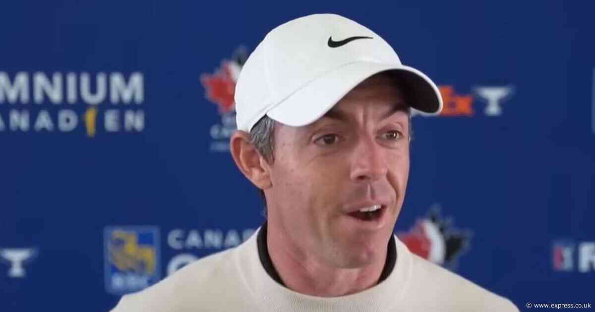 Rory McIlroy rocked up hungover at Canadian Open after celebrating caddie's birthday