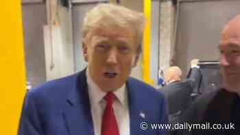 Donald Trump joins TikTok (despite previously wanting to ban it) after receiving huge standing ovation at UFC game following felony convictions