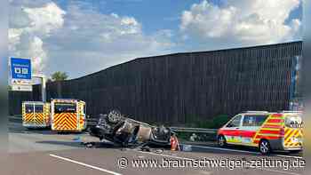 Schwerer Unfall auf der A2 bei Helmstedt: Fünf Verletzte