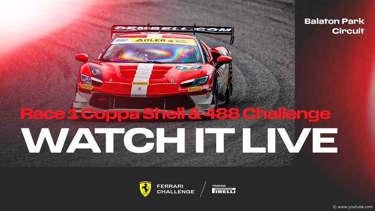 Ferrari Challenge Europe - Balaton, Race 1 - Coppa Shell & 488