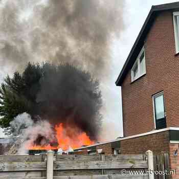 112 Nieuws: Uitslaande brand in Hardenberg
