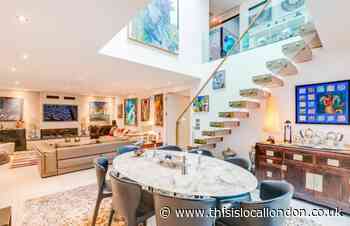 Primrose Hill £3million end terrace is chic and arty