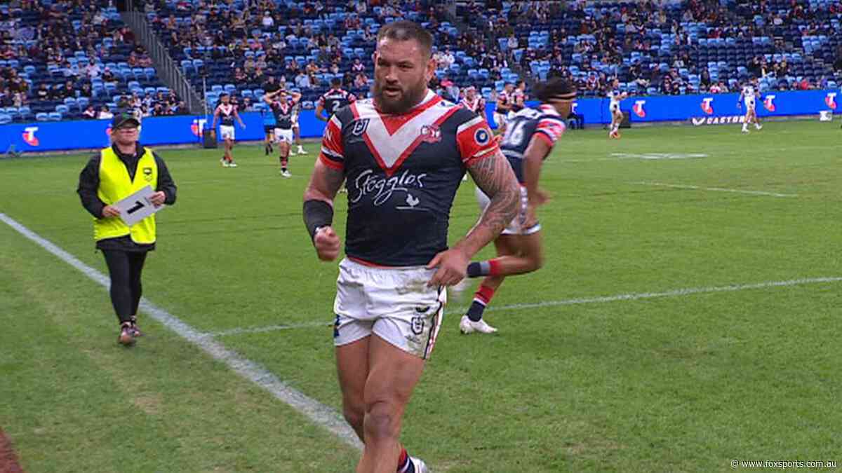 Roosters prop escapes serious injury after initial concern: NRL Casualty Ward