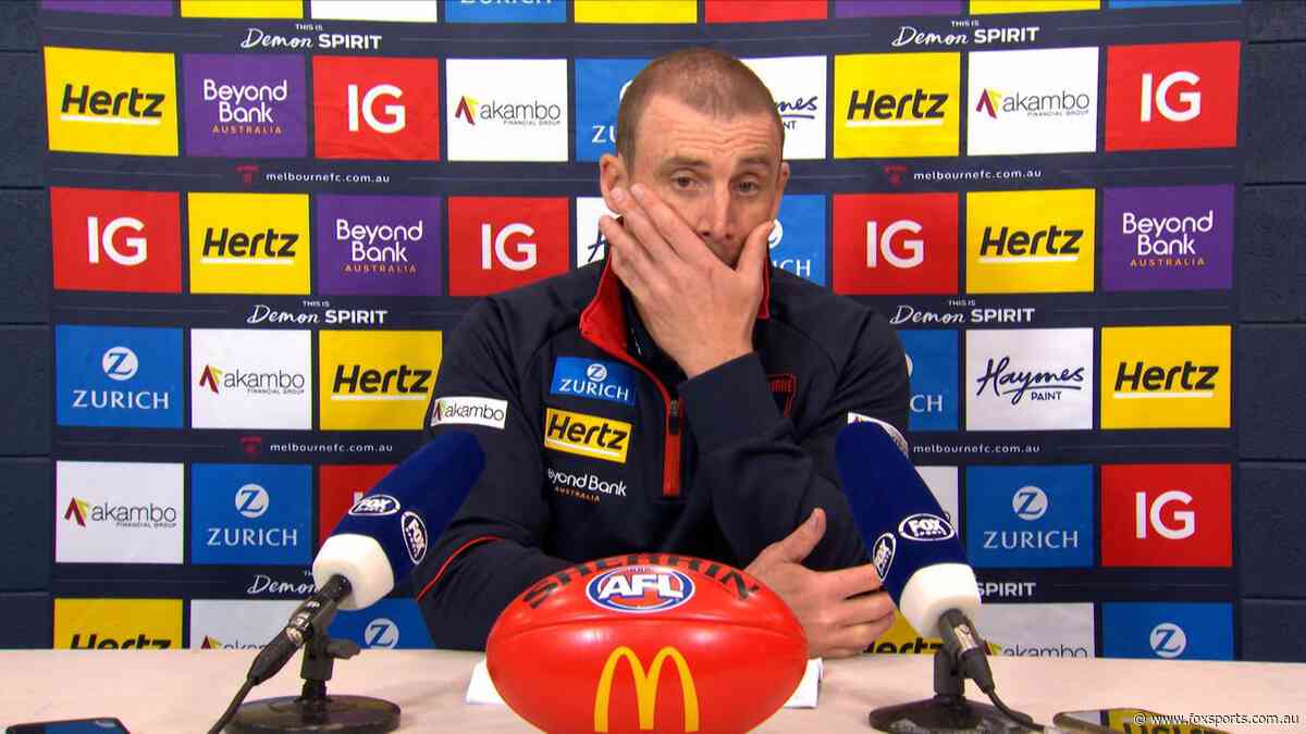 ‘As bad as you can get’: Demons coach doesn’t hold back after ‘unacceptable’ loss to Dockers