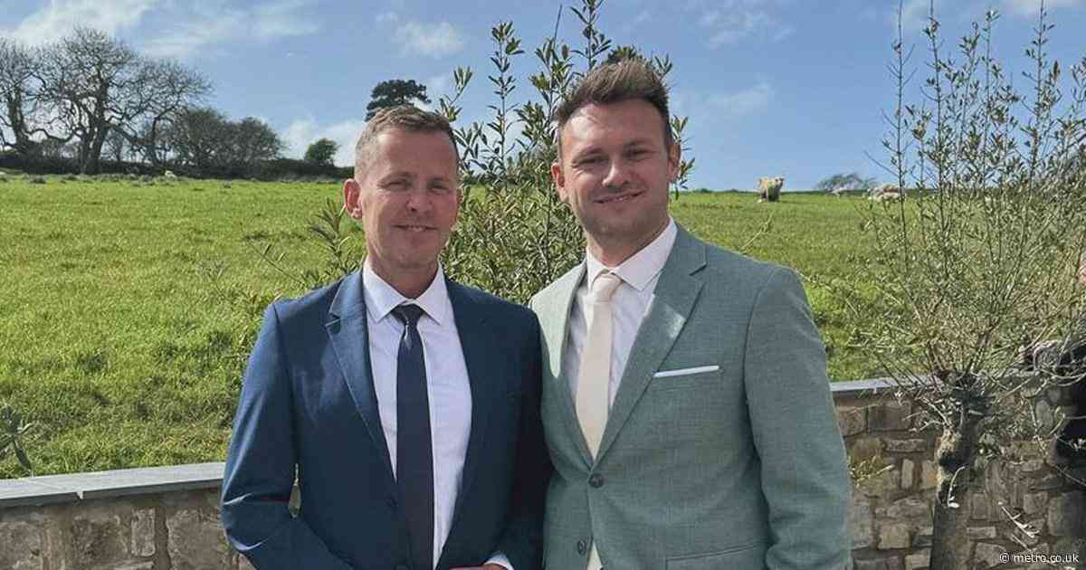 Scott Mills gets married in Spain after three-year engagement