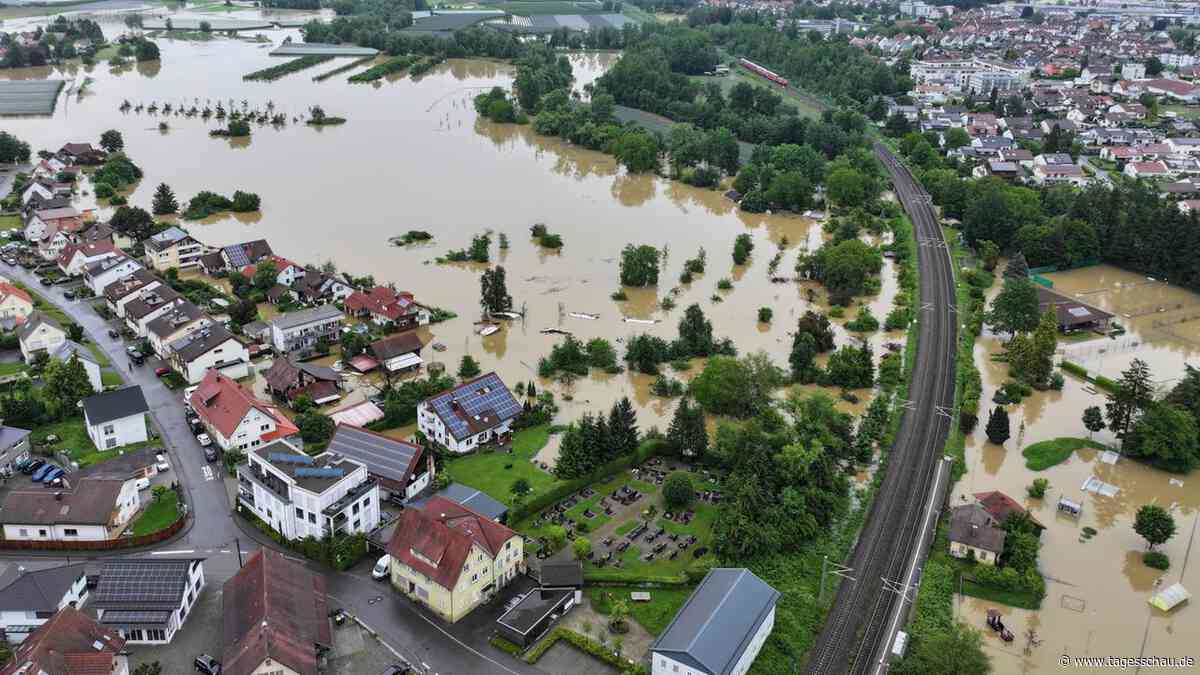 Wetterdienst warnt für Süddeutschland weiter vor Starkregen