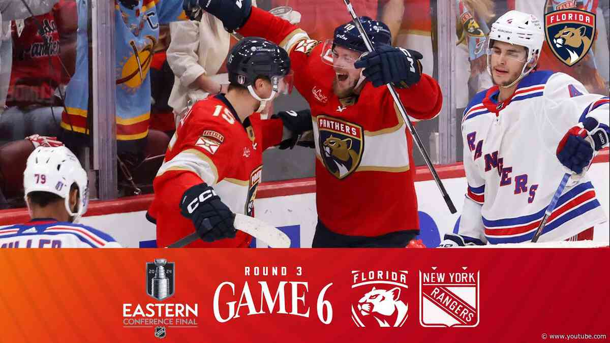 Panthers vs Rangers | ECF Game 6 Highlights | 6.1.24