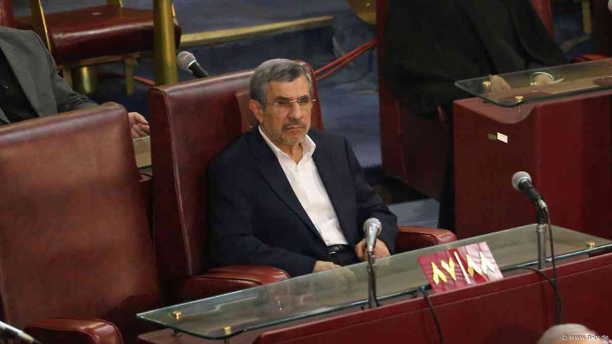 Präsidentschaftswahl im Iran: Ahmadinedschad bewirbt sich um Raisi-Nachfolge