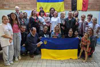 Oekraïense vluchtelingen nodigen Edegemnaren uit op Burendag