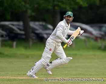 Kumar Sangakkara features for Shillingstone in Dorset Cricket League