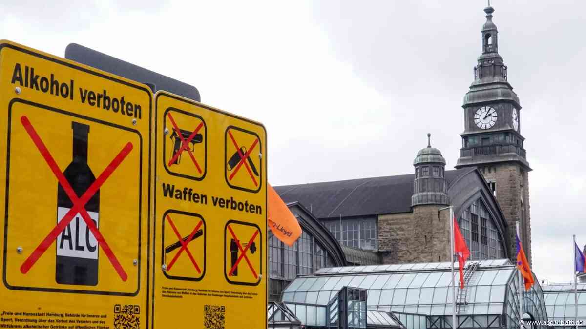 Alkoholverbot am Hauptbahnhof gilt auch für Teile St. Georgs
