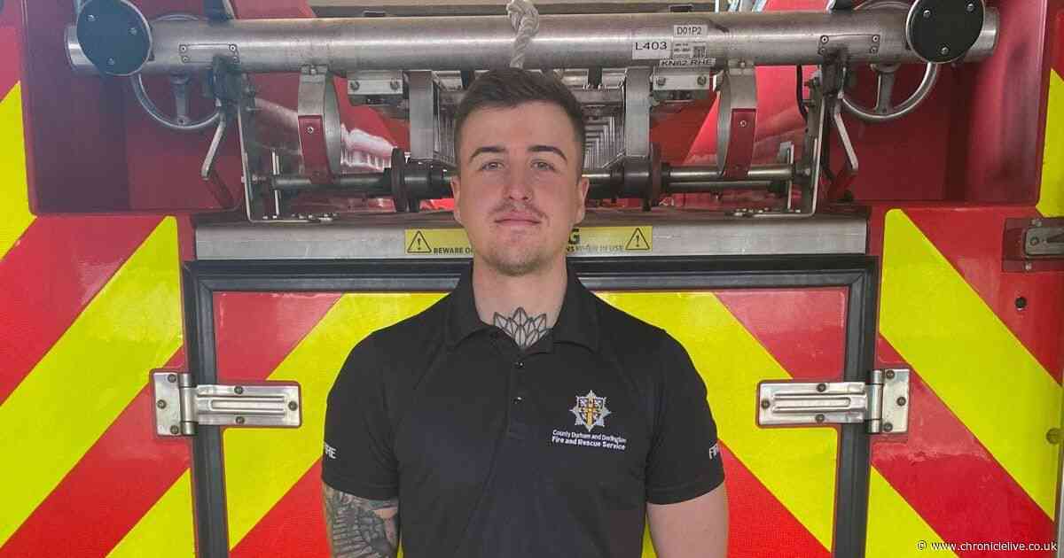 Durham firefighter who joined service as teenager is now inspiring next generation as cadet leader