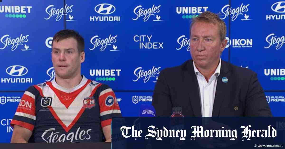 Robinson says Roosters’ wilted under pressure