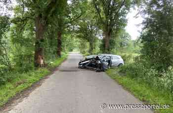 POL-STD: 83-jährige Autofahrer bei Unfall zwischen Harsefeld und Hollenbeck schwer verletzt