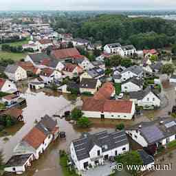 Damdoorbraken door hevige regen Duitsland, overstromingsgevaar voor 85.000 mensen