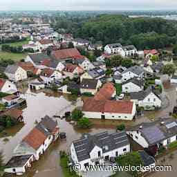 Damdoorbraken door hevige regen Duitsland, overstromingsgevaar voor 85.000 mensen